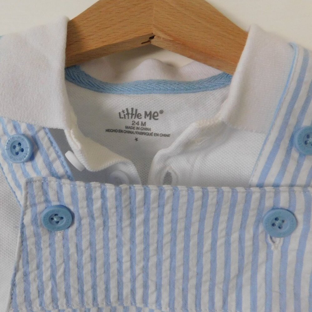 Littel Me Baby Shorts and Shirt 24mo - Picture 3 of 4